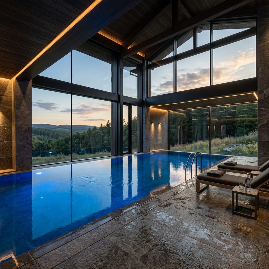 Indoor Pool — Climate-Controlled · Year-Round