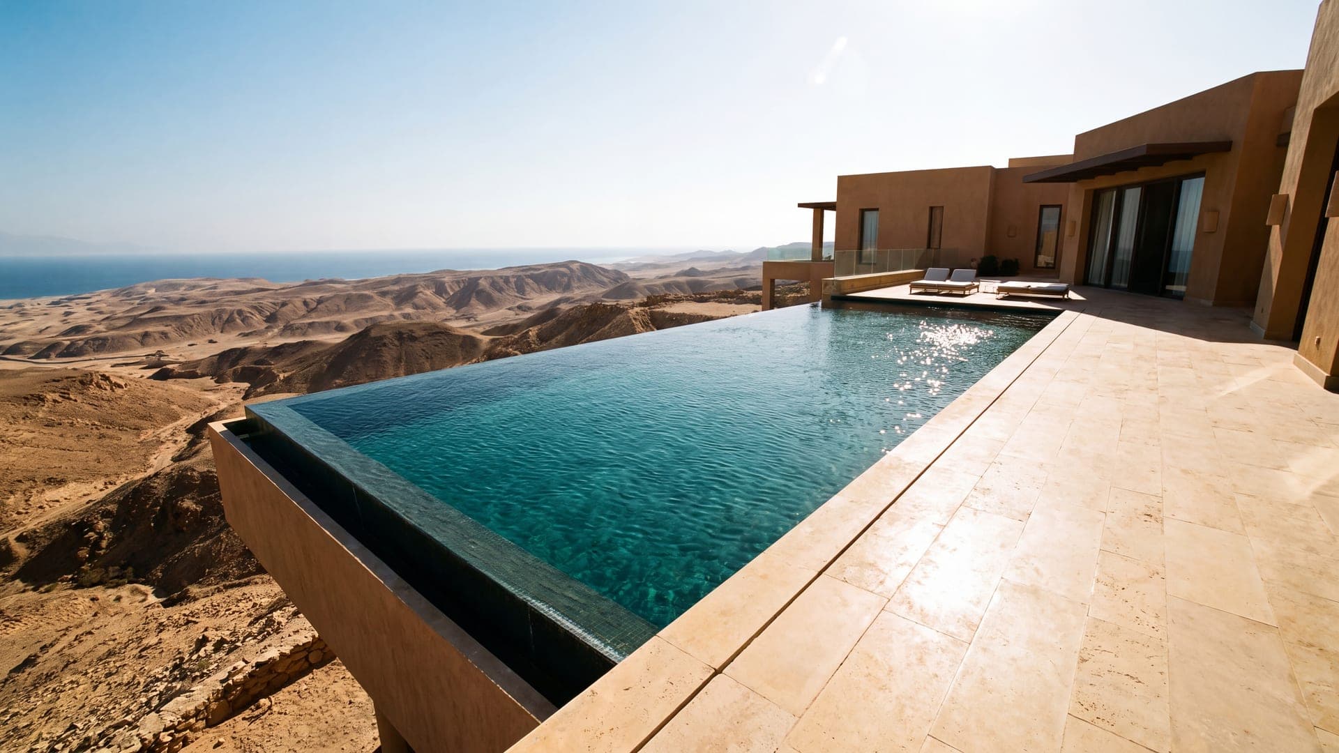 Panoramic Pool — Open Aspect · Elevated Outlook